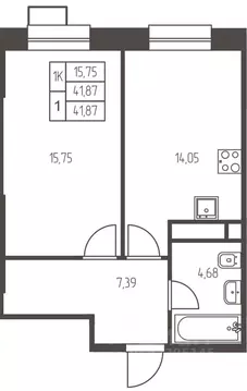 1-к кв. Московская область, Ивантеевка Пушкинский городской округ,  ...