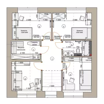Дом в Кострома, Фабричный район, 4-й Армейский проезд (130.5 м)