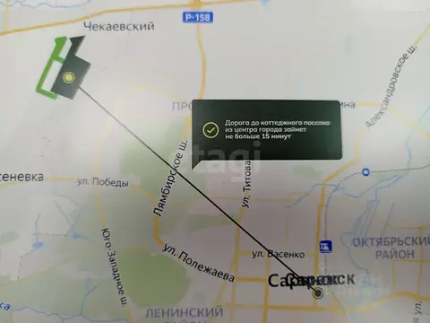 Участок в Мордовия, Лямбирский район, Берсеневское с/пос, Альтерра кп  ...