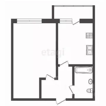 1-к кв. Краснодарский край, Краснодар Славянский мкр, ул. Заполярная, ...