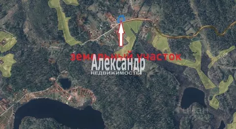 Участок в Ленинградская область, Приозерский район, Севастьяновское ...