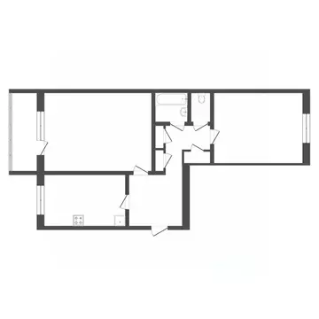 2-к кв. Тюменская область, Тюмень Широтная ул., 111 (50.0 м)
