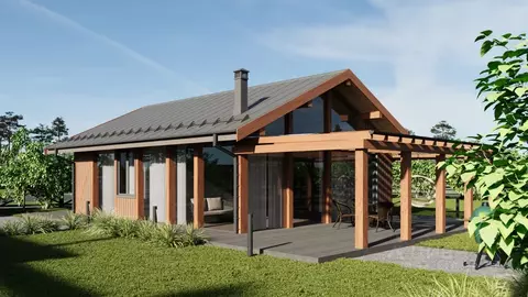 Дом в Омская область, Омский район, Новотроицкое с/пос, Белояр кп ул. ...