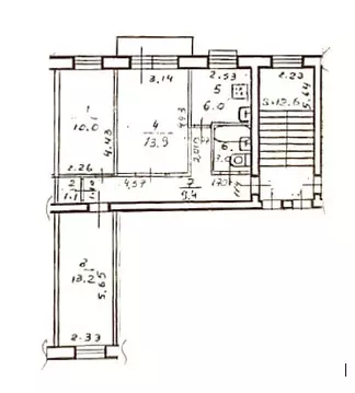 Продается 3-комнатная квартира