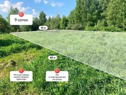 Участок в Костромская область, Красносельский район, Боровиковское ...
