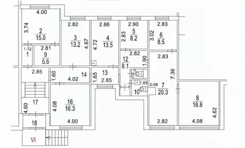 Помещение свободного назначения в Москва ул. Свободы, 95К2 (159 м)