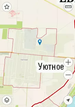 Участок в Крым, Сакский район, с. Уютное ул. Юрия Гагарина, 19Е (8.0 ...