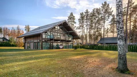 Коттедж в Ленинградская область, Выборгский район, Рощинское городское ...