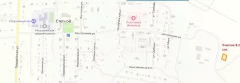 Участок в Волгоградская область, Городищенский район, Россошенское ...