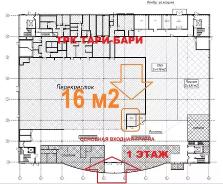 Торговая площадь в Санкт-Петербург просп. Художников, 13к1 (16 м)