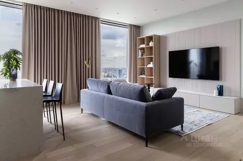 2-к кв. Москва Краснопресненская наб., 14Ак2 (69.4 м)