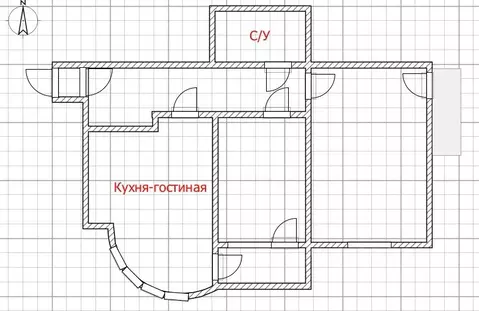 2-к кв. Астраханская область, Астрахань просп. Губернатора Анатолия ...
