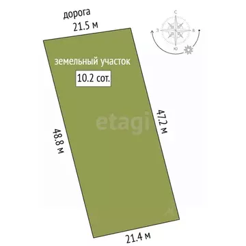 Участок в Камчатский край, Елизовский муниципальный округ, Солодок СНТ ...