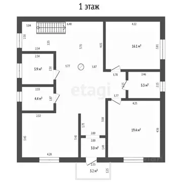 Дом в Тюменская область, Тюменский муниципальный округ, с. Кулаково ...