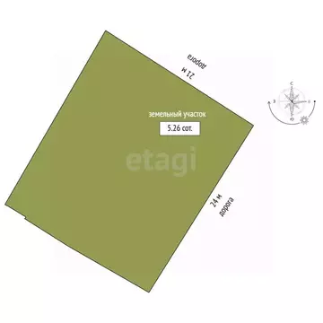 Дом в Тюменская область, Тюмень СОСН Тура тер., ул. Цветочная (38 м)