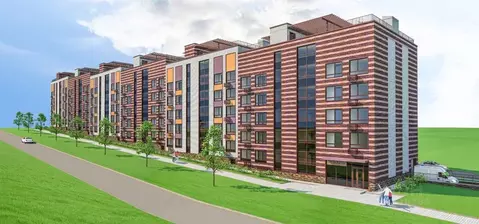 2-к кв. Чувашия, Чебоксары ул. П.В. Дементьева, поз5 (76.05 м)