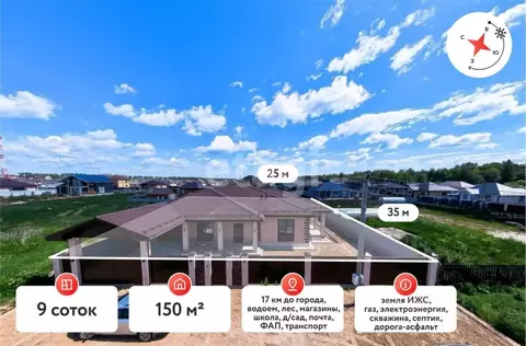 Дом в Тюменская область, Тюменский муниципальный округ, с. Перевалово ...