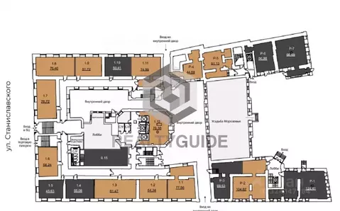 Помещение свободного назначения в Москва ул. Александра Солженицына, ...