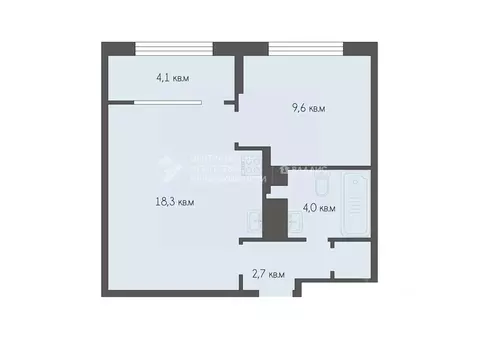 1-к кв. Рязанская область, Рязань Советская ул. (39.51 м)