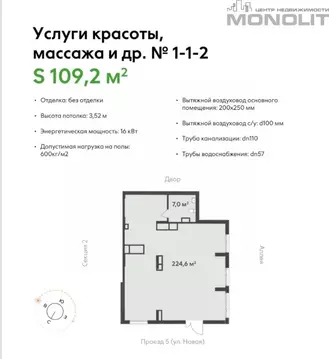 Торговая площадь в Свердловская область, Екатеринбург ул. Академика ...