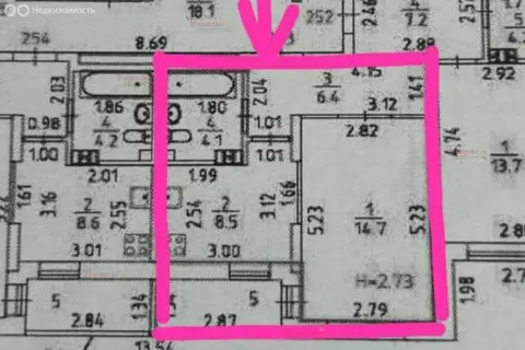 1-комнатная квартира: Екатеринбург, Лучистая улица, 2 (33 м)