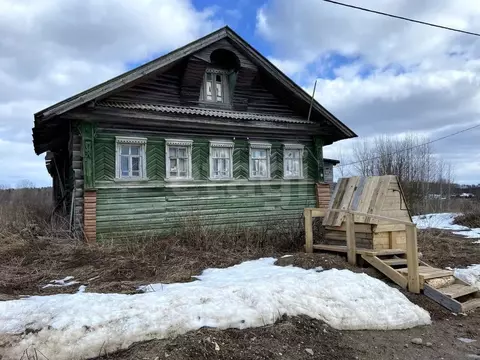 Дом в Вологодская область, Вожегодский муниципальный округ, д. ...