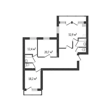 4-комнатная квартира: Белгород, улица 5 Августа, 31 (133 м)