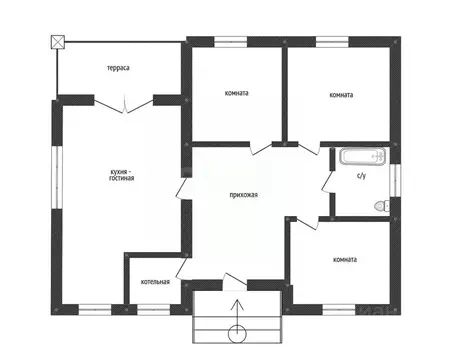 Дом в Смоленская область, Смоленский муниципальный округ, д. Купники  ...