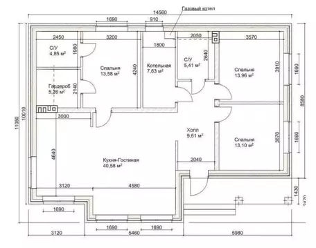 Дом в село Сокуры, Близкая улица (125 м)