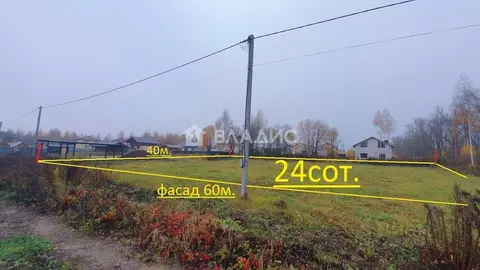 Участок в Владимирская область, Суздальский район, Павловское ...