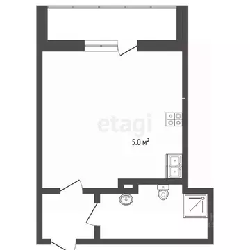 Студия Краснодарский край, Анапа Анапское ш., 24к2 (30.0 м)
