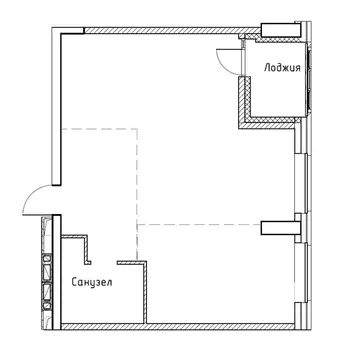 2-к кв. Приморский край, Владивосток ул. Сочинская, 17 (56.8 м)