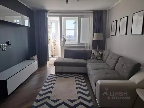 2-к кв. Москва ул. Исаковского, 26К2 (58.0 м)