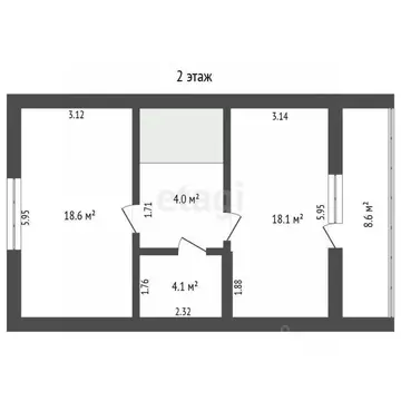 Дом в Ярославская область, Ярославский муниципальный округ, д. Ларино ...