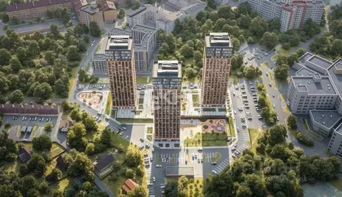 3-к кв. Нижегородская область, Нижний Новгород KM Печерский жилой ...