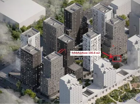 Торговая площадь в Москва 3-я оч., Шагал жилой комплекс, к8 (101 м)