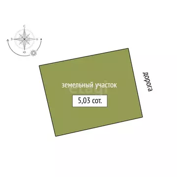 Участок в Южноуральск, садоводческий массив ЮГРЭС, СНТ Энергетик-3 ...