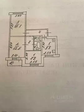 3-к кв. Белгородская область, Белгород просп. Славы, 129 (59.6 м)