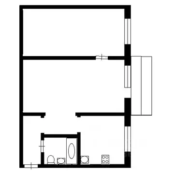 2-к кв. Красноярский край, Красноярск Зеленая Роща мкр, ул. ...