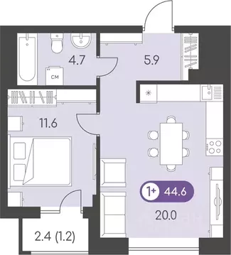 1-к кв. Удмуртия, Ижевск Столичный мкр, Новый Восход жилой комплекс ...