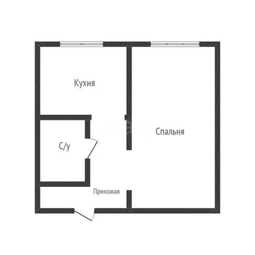 1-комнатная квартира: Краснодар, улица Шоссе Нефтяников, 38 (29.7 м)