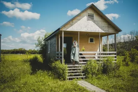 Дом в Тульская область, Заокский район, Страховское с/пос, с. Велегож  ...