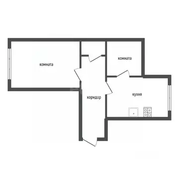 1-к кв. Воронежская область, Воронеж ул. Щорса, 105 (32.5 м)