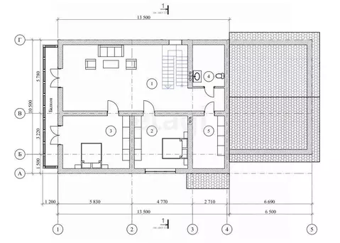 Дом в Тверская область, Калининский муниципальный округ, д. Красново ...