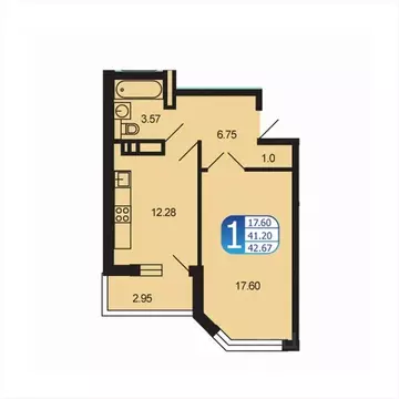 1-к кв. Московская область, Рузский муниципальный округ, Тучково пгт ...