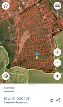 Участок в Нижегородская область, Богородский муниципальный округ, с. ...