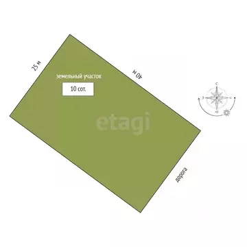 Участок в Забайкальский край, Читинский район, Угданское с/пос, с. ...