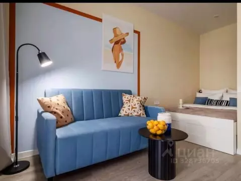 Студия Краснодарский край, Сочи Бытха мкр, ул. Ясногорская, 16/2к8 ...