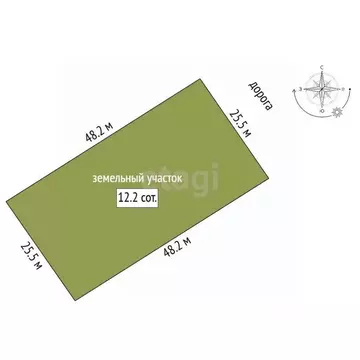 Участок в Ленинградская область, Тосненский район, Федоровское ...