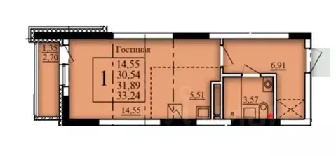 Студия Башкортостан, Уфа Затон-Восточный жилрайон, Паруса жилой ...